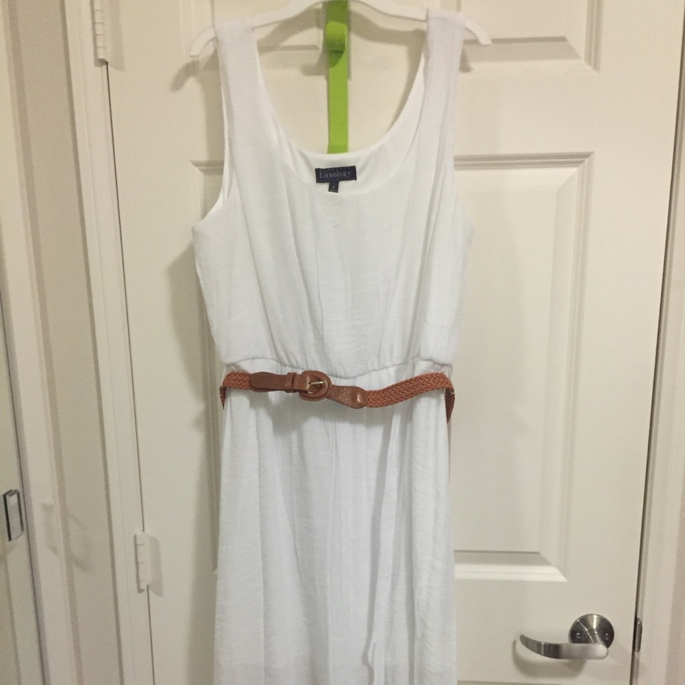 White summer dress